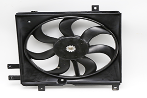 1016003508 Radiator Cooling Fan Déwan Kompatibel karo Geely Panda, Free Cruiser - 5-lug | Hanbo® Grosir