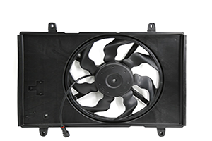CE143-10009 Radiator Fan Majelis Air Conditioner Kipas Elektronik kanggo Changan Kuayuexing V5 | Hanbo® Grosir