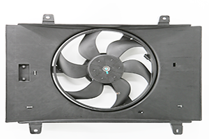 CK1301200W4 Majelis Kipas Radiator Air Conditioner Kipas Elektronik kanggo Kompatibel karo Changan Kuayue V5 1.5L, DFSK Sokon K07S (Plug Bulat), Jinbei T50 | Hanbo® Grosir