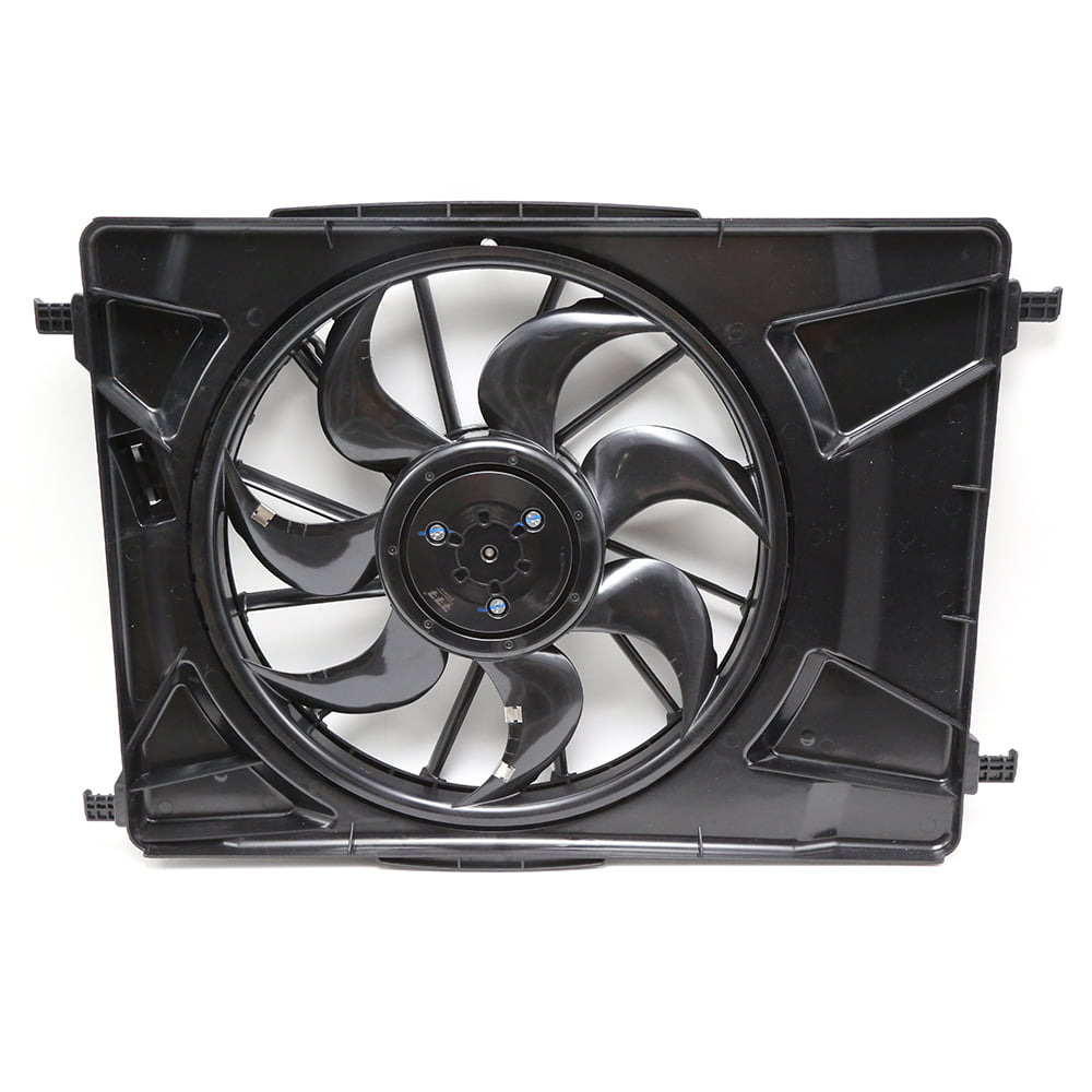 HCE-1308010 Rakitan Kipas Pendingin Radiator Cocok BYD Han EV 2020-2025 BYD e9